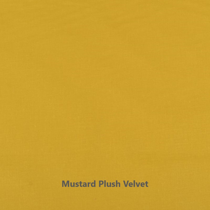 Mustard Plush Velvet